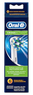 Borsthuvud refill Oral-B Cross Action 6-pack