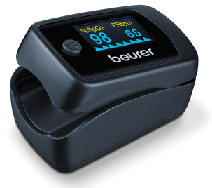 Beurer Pulsoximeter PO 45 med PI, pulsoksymeter