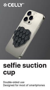 Celly Fixheart mobilholder med sugekopper