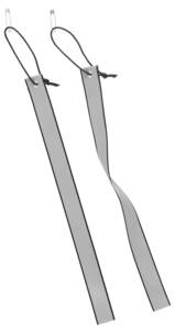 Heijastinnauha 40 cm, 2 kpl, Clas Ohlson