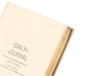 Daily Journal dagbok, lin, FSC-merket