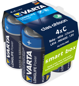 Alkaliskt batteri C/LR14 VARTA Longlife Power