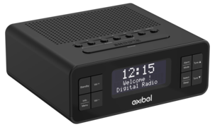 Klokkeradio med DAB+ og FM radio, Exibel