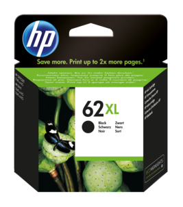 HP 62 mustepatruuna