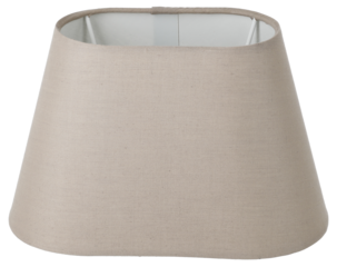 Northlight Pieni ovaali lampunvarjostin kangasta, syvyys 15 cm