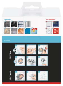 Tesa Smooz toalettpappershållare självhäftande utan lock