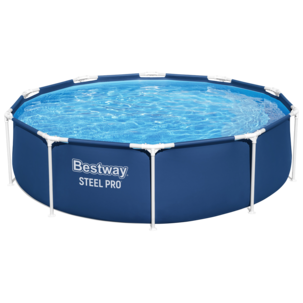 Bestway Steel Pro pool ovan mark, rund rampool 3,05 m 