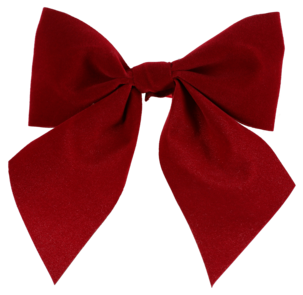 Rosetter till julgranen, röda 4-pack