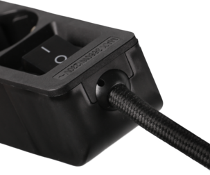 Grenuttag 3-vägs med strömbrytare inomhus, 2,5 m