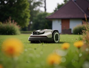 Roborock Q105 robotgressklipper uten kantledning, 500 m2