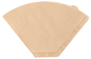 Kaffefilter 1x4 ubleket, 100-pakning