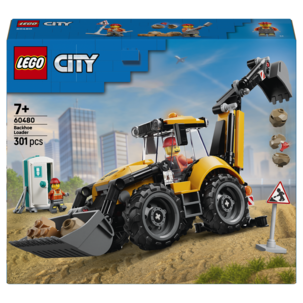 LEGO City Keltainen traktorikaivuria 60480, 7+