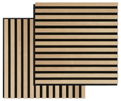 Fibrotech Square akustikpanel för vägg och tak, 2-pack