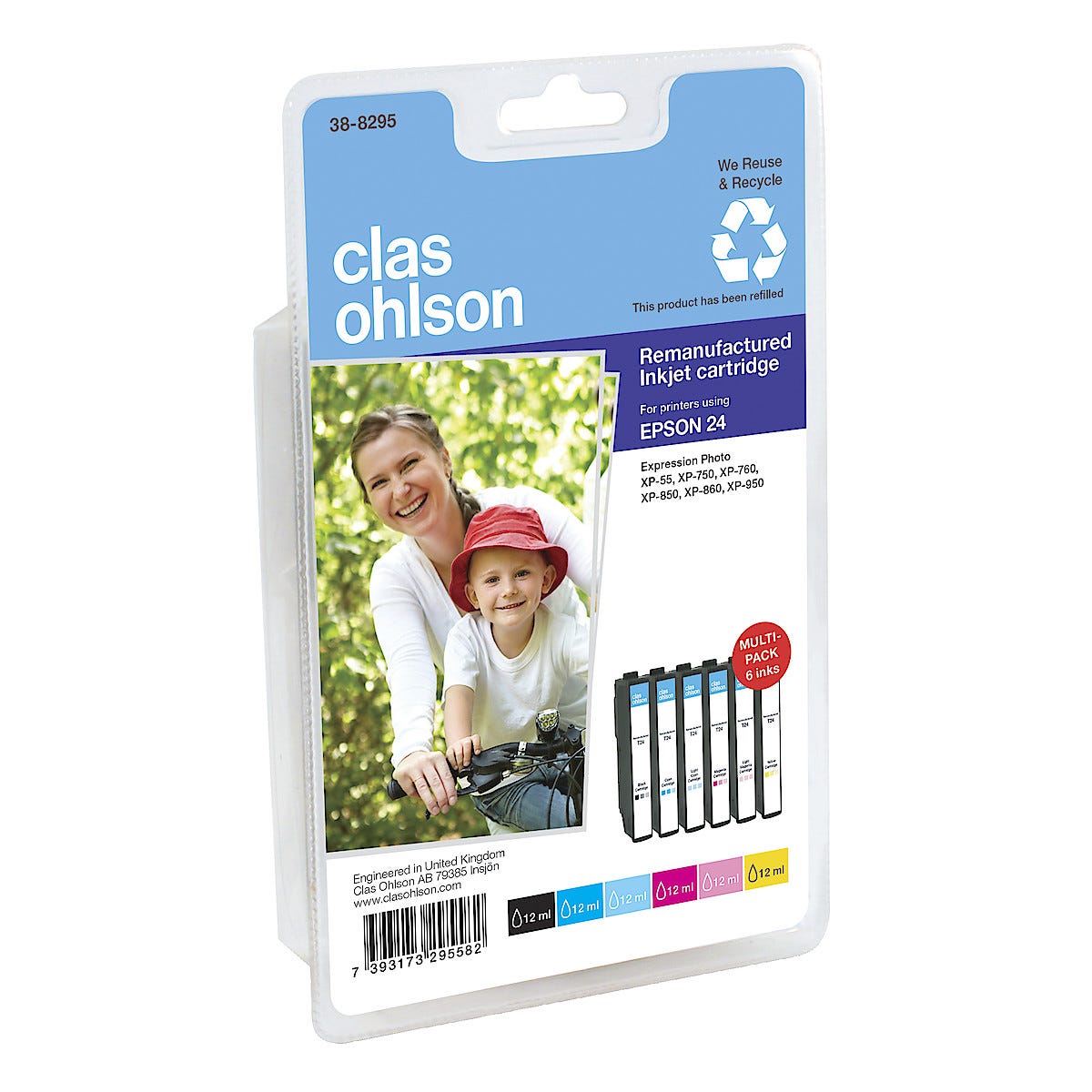 Clas Ohlson blekkpatron Epson 24 Clas Ohlson
