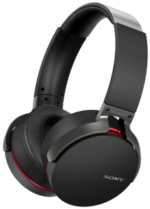 Sony MDR-XB950BT trådløse hodetelefoner med mikrofon