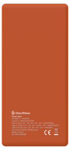 Varavirtalähde pikalataukseen USB-C, USB-A, 10 000 mAh