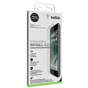 Skärmskydd för iPhone 6 Plus, Belkin ScreenForce InvisiGlass Ultra