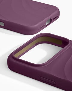 Ideal of Sweden Soft Swirl Plum iPhone 18 Pro / iPhone 17 Pro mobilskal, lila