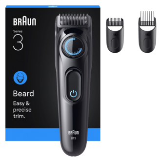 Braun Series 3 skäggtrimmer BT3520, svart