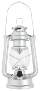 Batteridriven stormlykta LED, 25 cm