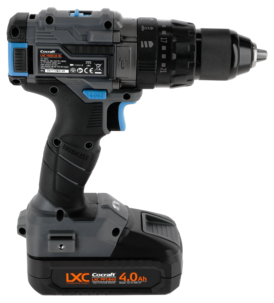 Cocraft LXC skruvdragare 18 V, med 1 batteri HDD18-BL