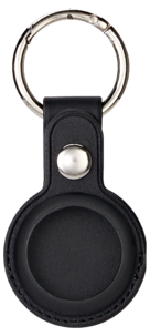 Anmiki Airtag-hållare med nyckelring, konstläder