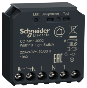 Schneider Wiser strömställarpuck