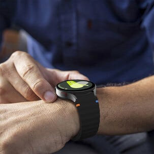 Silikonarmband för Samsung Galaxy Watch 4, 5, 6, 7