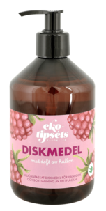 Ekotipset diskmedel pumpflaska hallondoft, 500 ml