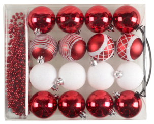 Juletrepynt 17-deler