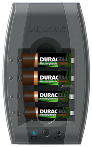 Batterilader, Duracell CEF 23.•