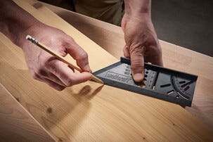 Wolfcraft 3D geringsvinkel med vinkelskala 
