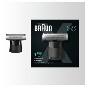 Braun XT10 rakhuvud