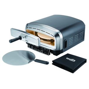 Wilfa Crust elektrisk pizzaugn med roterande pizzasten