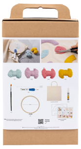 Creativ Company DIY Kit Punch Needle tygkasse