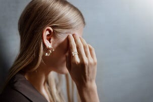 Creativ Company Mini DIY Kit Smycken, örhängen och ring