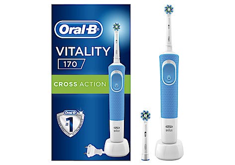Oral-B Vitality 170 Cross Action Sähköhammasharja, 2 harjaspäätä