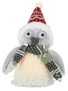 Batteridrevet pyntefigur med LED