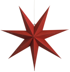 Julstjärna papp 70 cm, Northlight