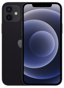 Brukt iPhone 12, Used A-Grade (nesten som ny), svart, 64 GB