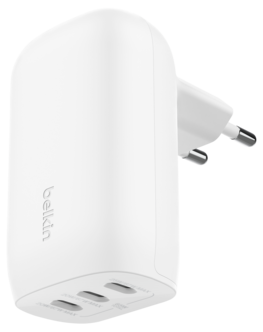 Belkin BoostCharge hurtiglader USB-C 67 W, 3 porter