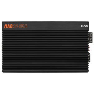 GAS Audio Power MAD A2-85.4 4-kanaligt slutsteg, 4x85W RMS