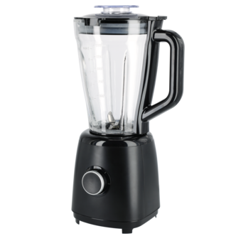 Blender 1,5 l med glaskanna, svart
