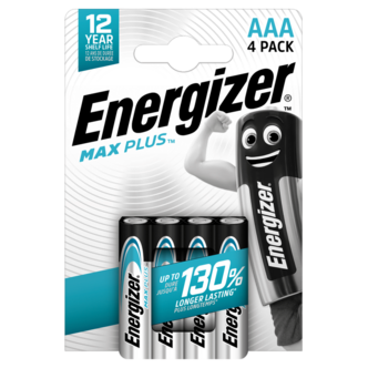 Energizer Max Plus AAA/LR03-batterier