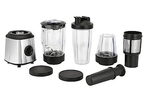 Multiblender med juicepress och take away-mugg