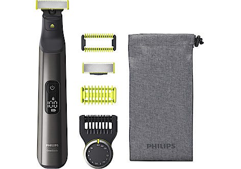 Philips OneBlade Face and Body QP6550/15, skäggtrimmer