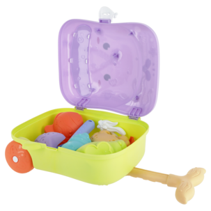 Sandleksaker med väska för vattenlek, från 3 år