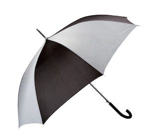 Paraply, reflekterande 100 cm, Clas Ohlson