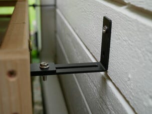 Varmepumpebeskytter tre, 106 x 55 x 73 cm