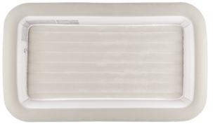 Ilmalla täytettävä matkasänky lapselle, 152 x 89 x 13,5 cm